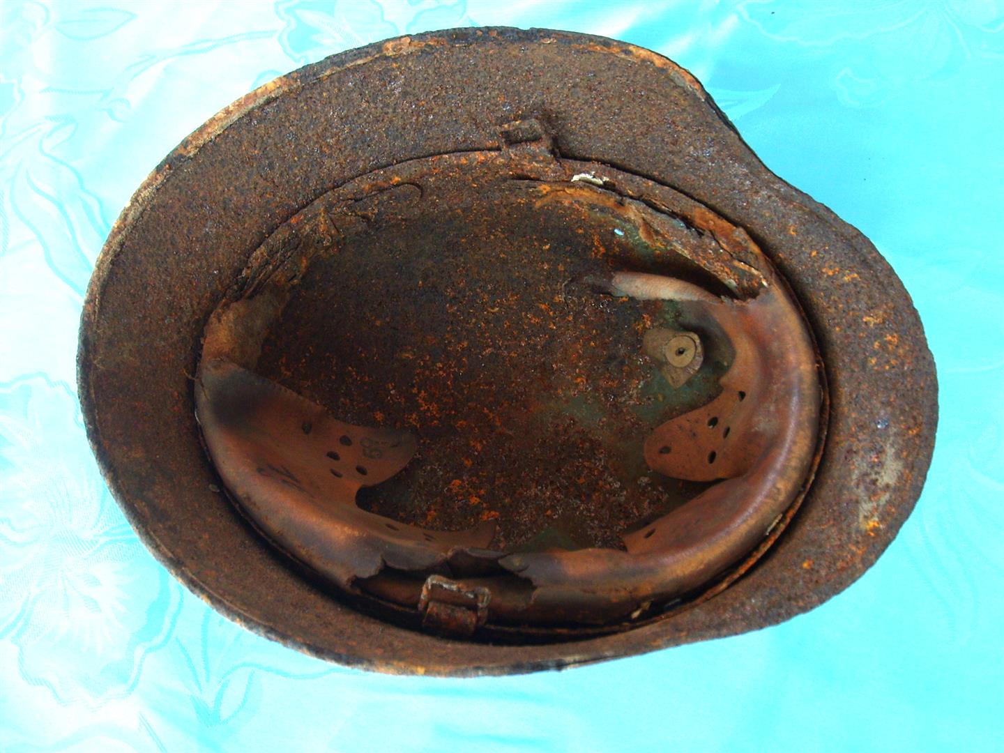 WW2 M35 SS Politzei Double Decal Helmet